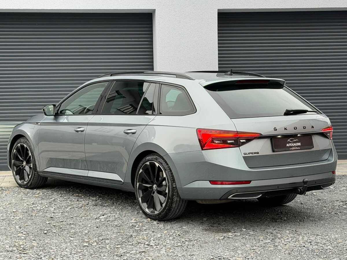 ŠKODA SUPERB SPORTLINE 2.0TSI 140KW TAŽNÉ cockpit m2021 - 4