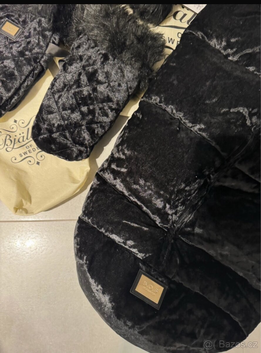 Fusak a kožešina na kočárek Bjallra - 4