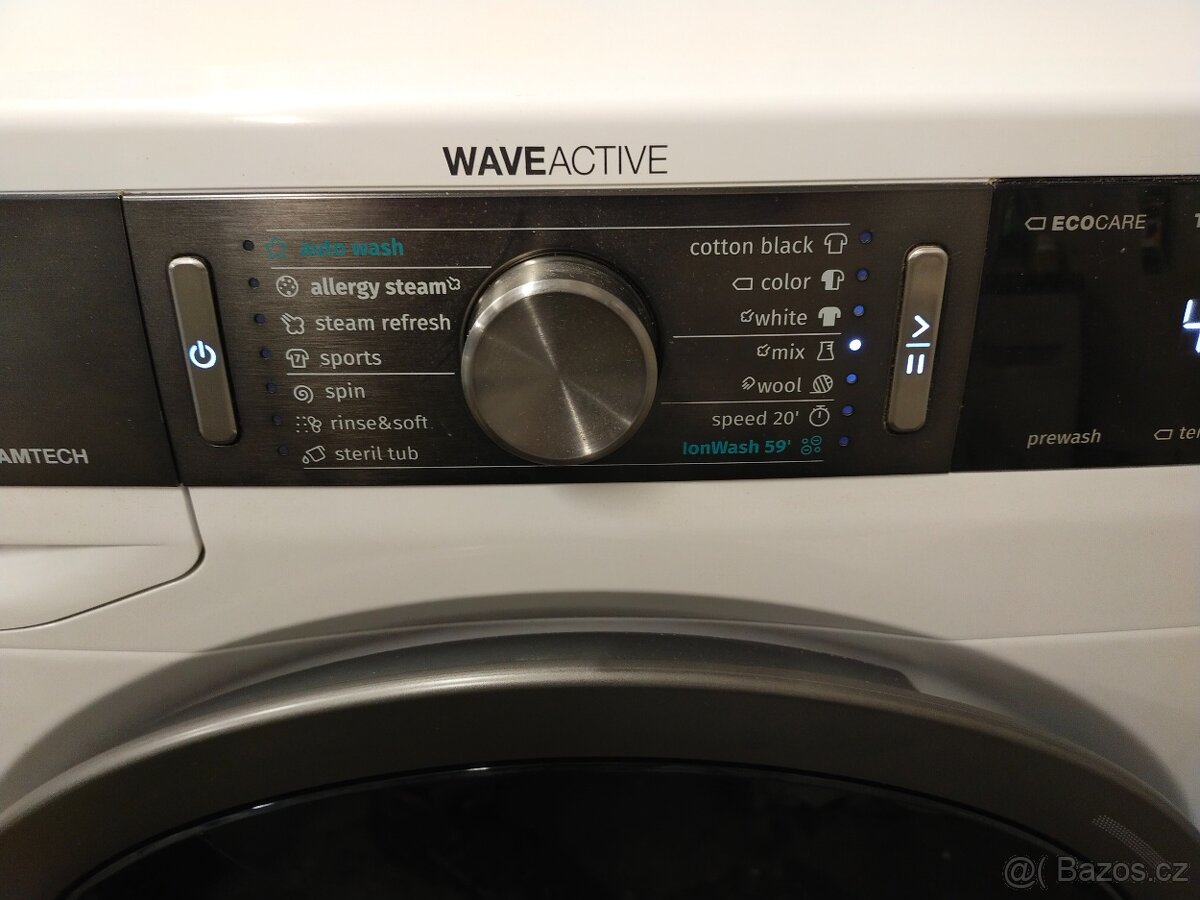 Prodám zánovní dig. pračku zn. GORENJE-10KG,1600 OT.-DOVEZU- - 4