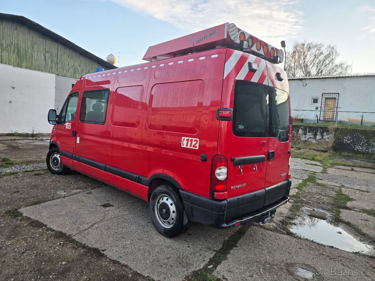Velitelské hasičské vozidlo, Renault Master dCi 120 kombi - 4