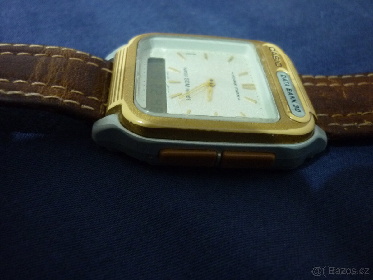 vintage hodinky Casio data bank - 4