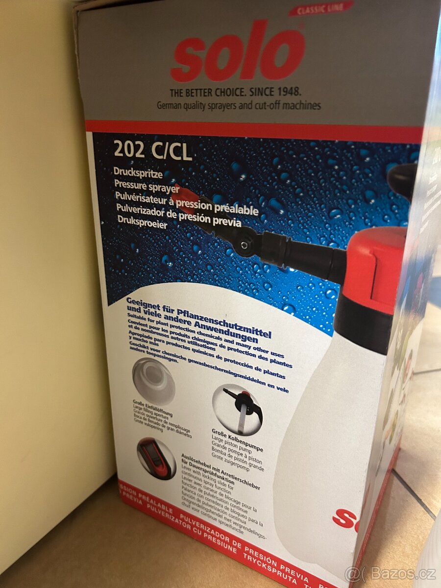 postřikovač ruční SOLO 202C 2,0 l C - 4