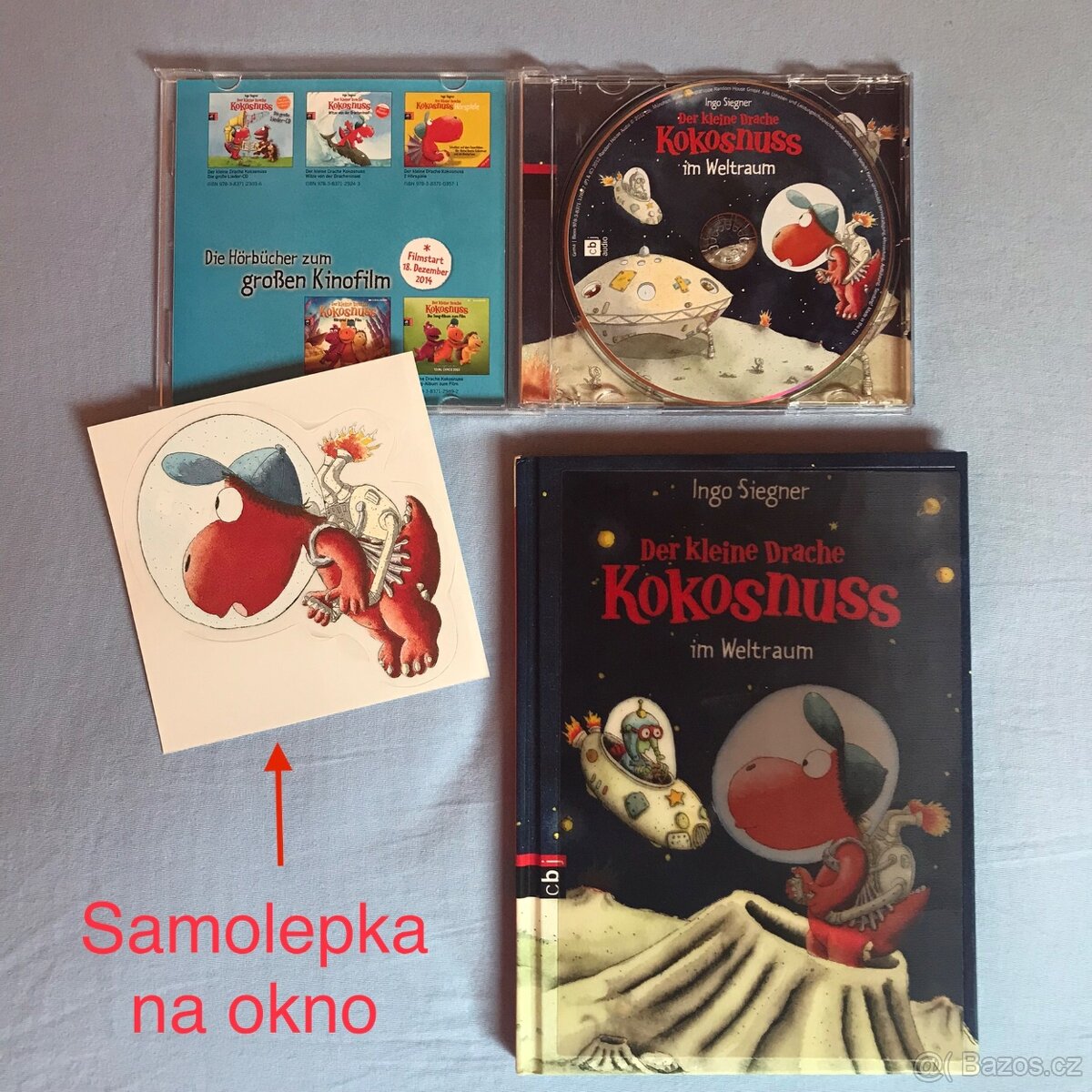 Dráček Kokosáček •Knihy/CD v NJ• Der kleine Drache Kokosnuss - 4