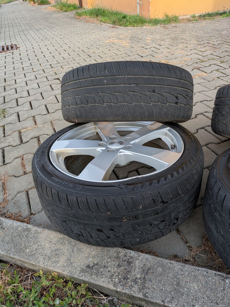 ALU 5x112 R18 + pneu - 4