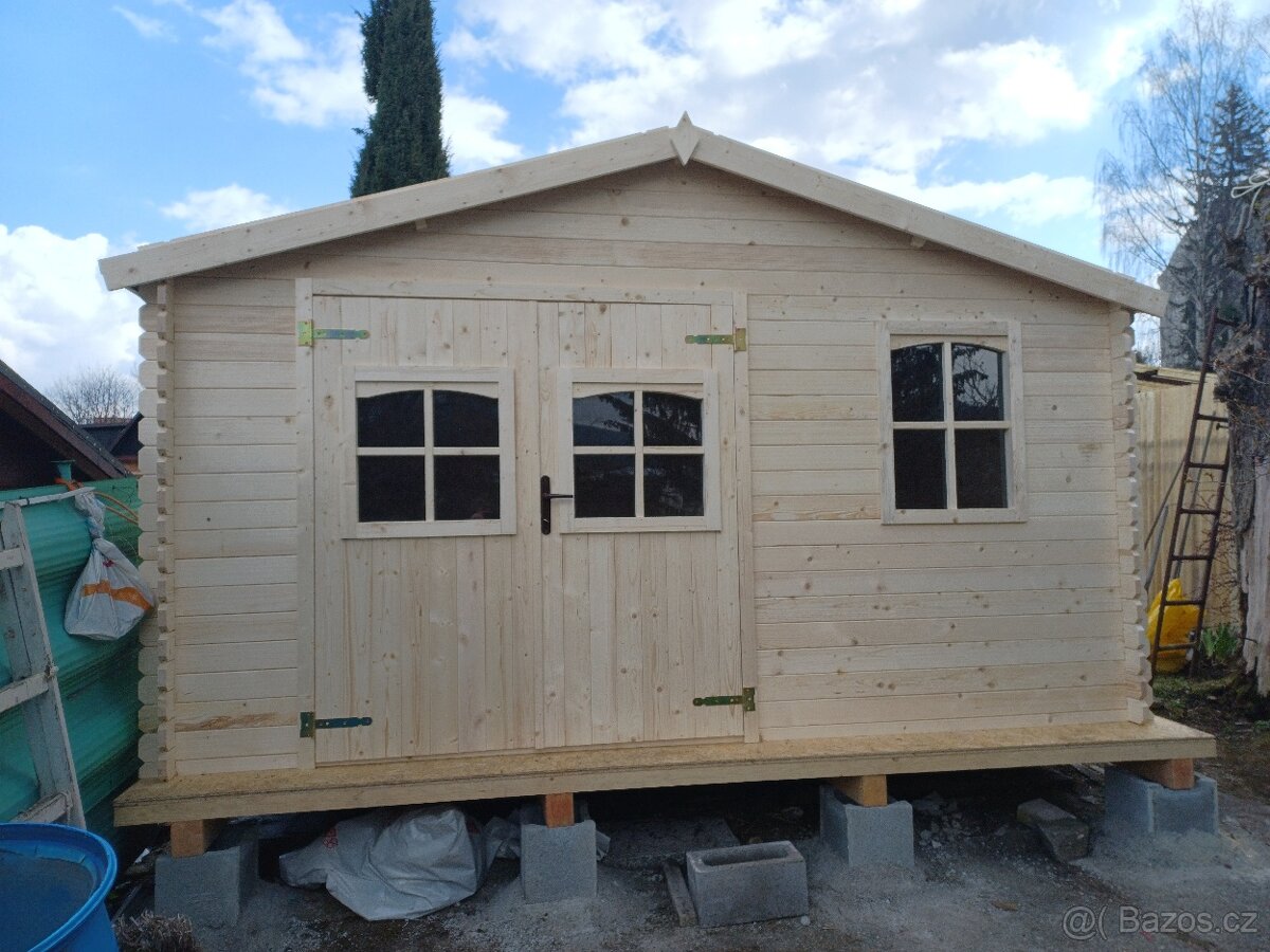 Zahradní domek 4x3 metry síla 28mm - 4