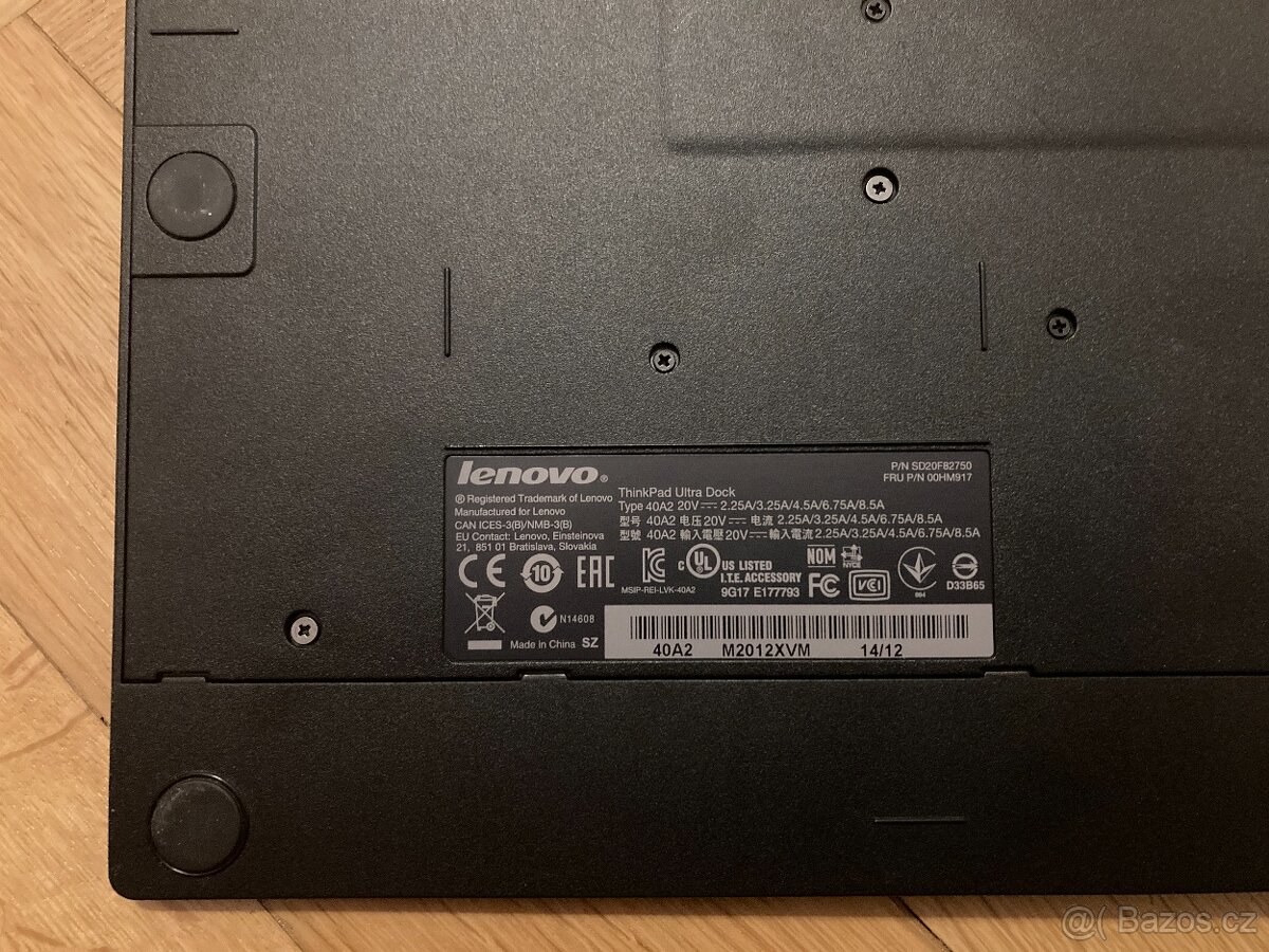 Lenovo Docking station ThinkPad Ultra Dock 40A2 - 4