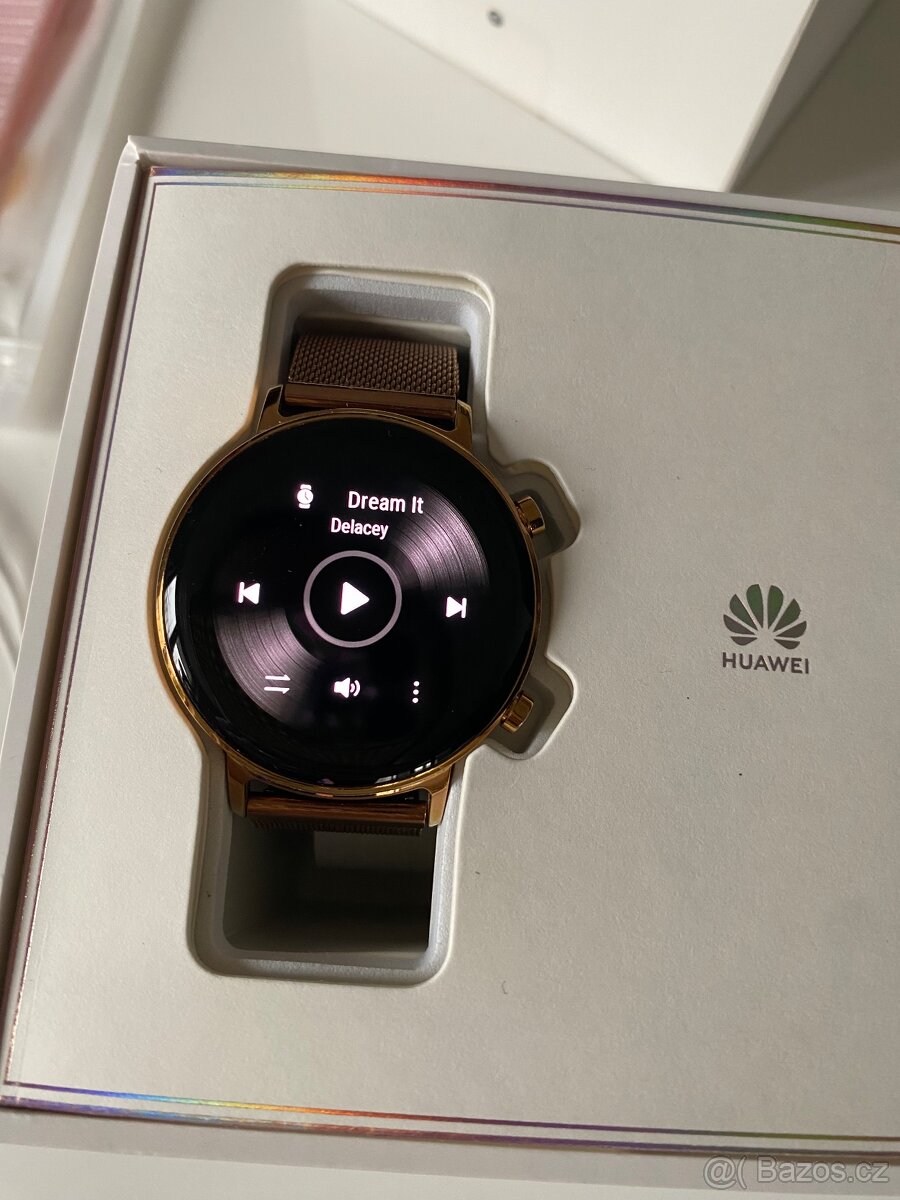 Dámské Smart hodinky Huawei Watch GT2 Refined gold - 4
