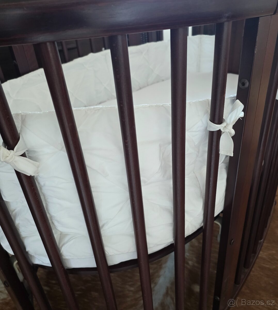 Stokke Sleepi – limitovaná edice, tmavě hnědá + příslušenstv - 4