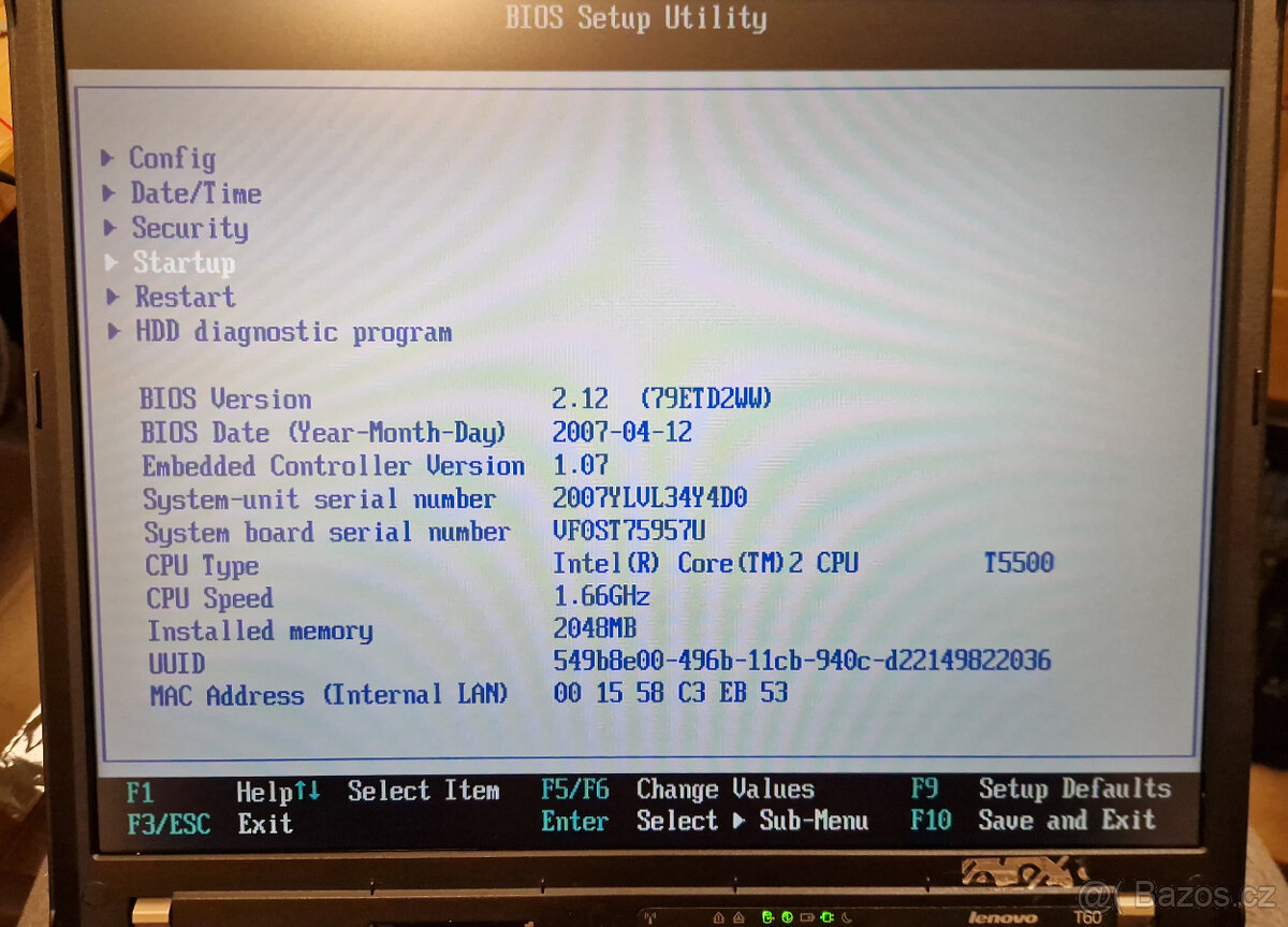 Sbirka IBM Thinkad T60 - 4