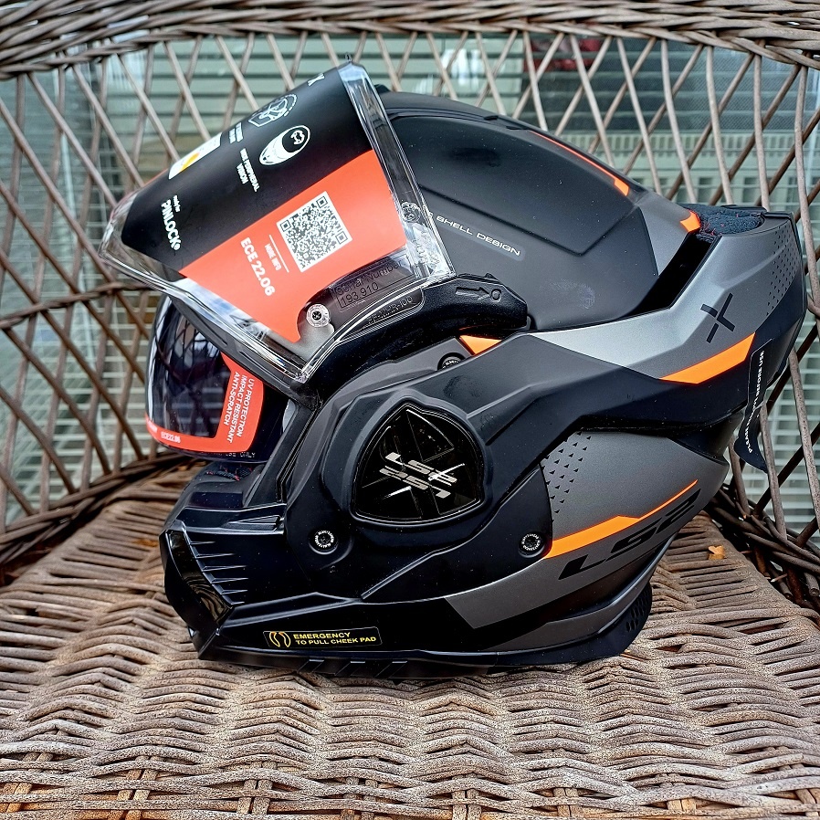 Silniční překlápěcí přilba LS2 Advant X Oblivion - 4