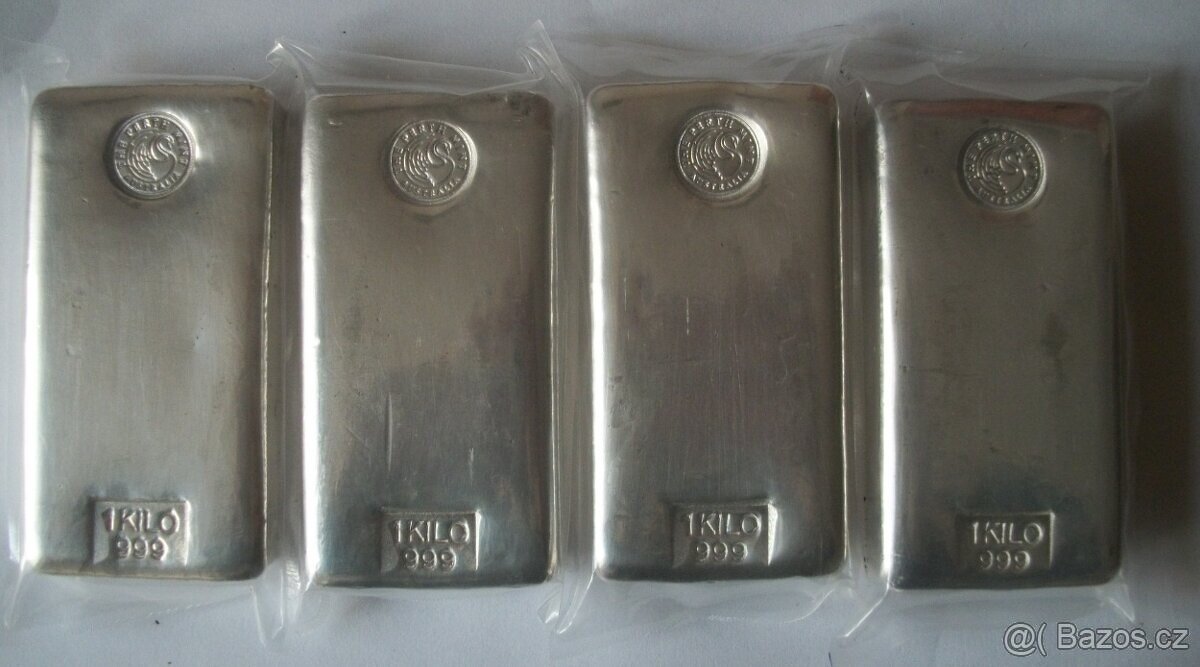 Stříbrný slitek The Perth Mint 1kg - 4