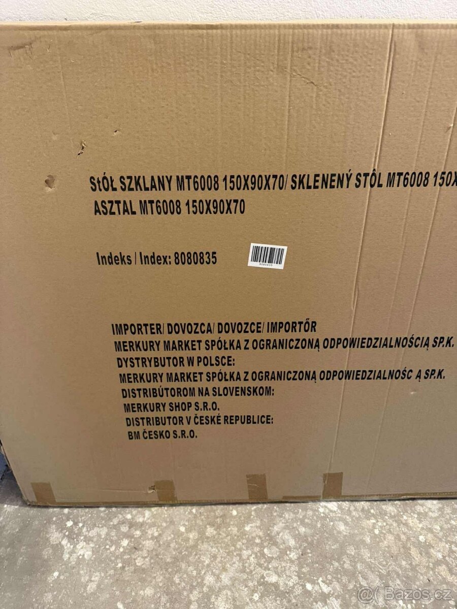 Venkovní stůl skleněný - 4