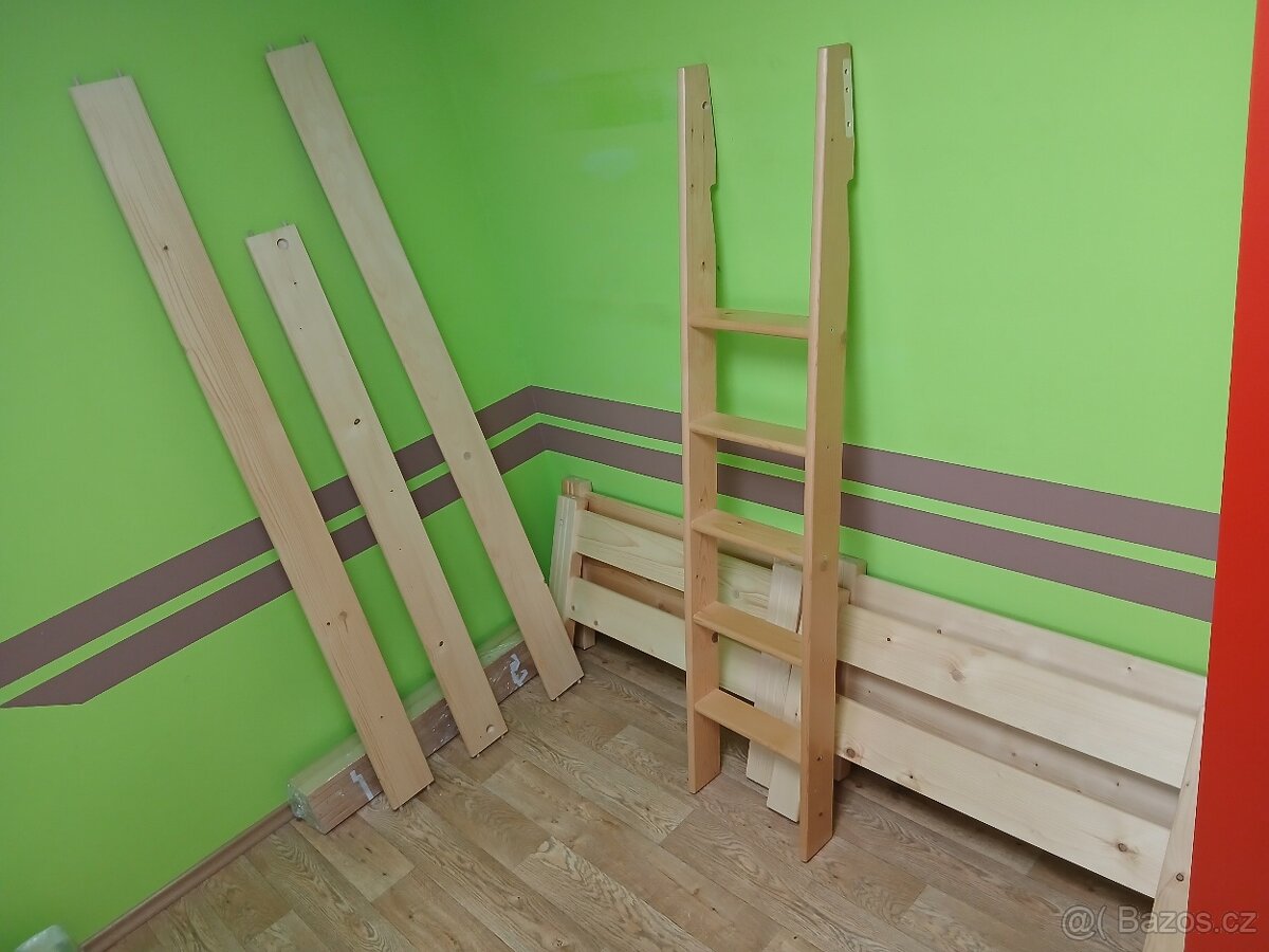 Postel SENDY + 2 zvyšovací díly - 4