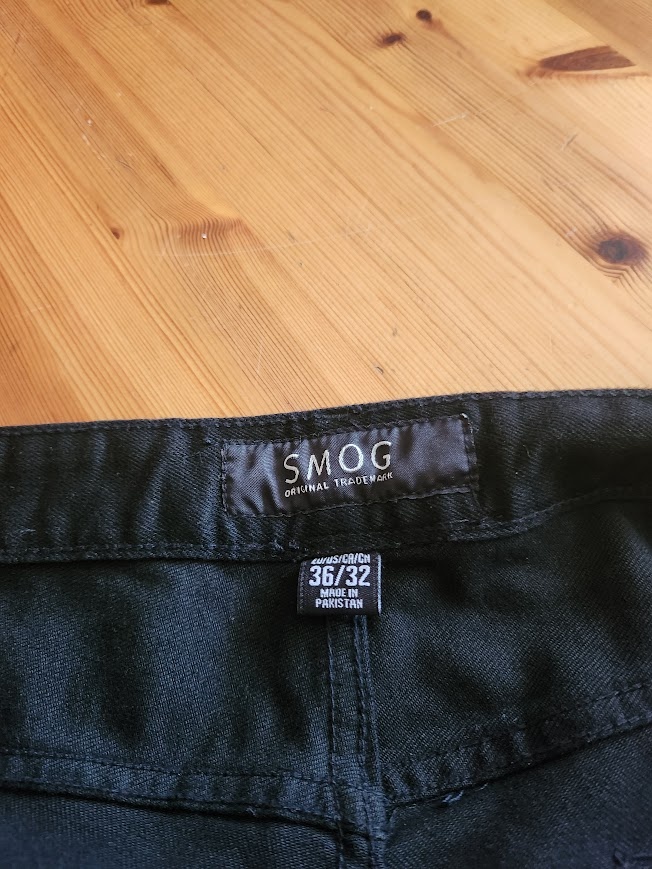 Lehce elastické jeans zn.Smog - 4