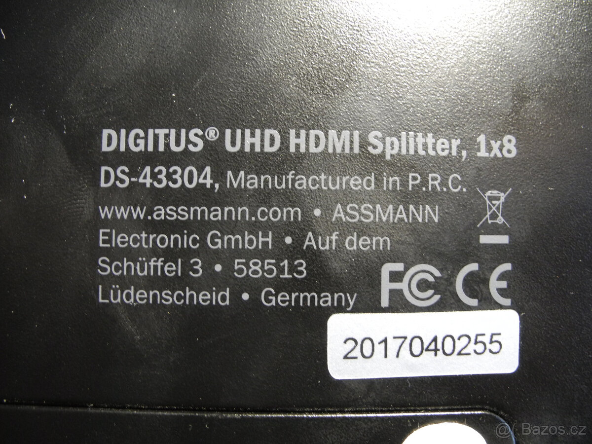 rozbočovač HDMI 8 výstupů - 4
