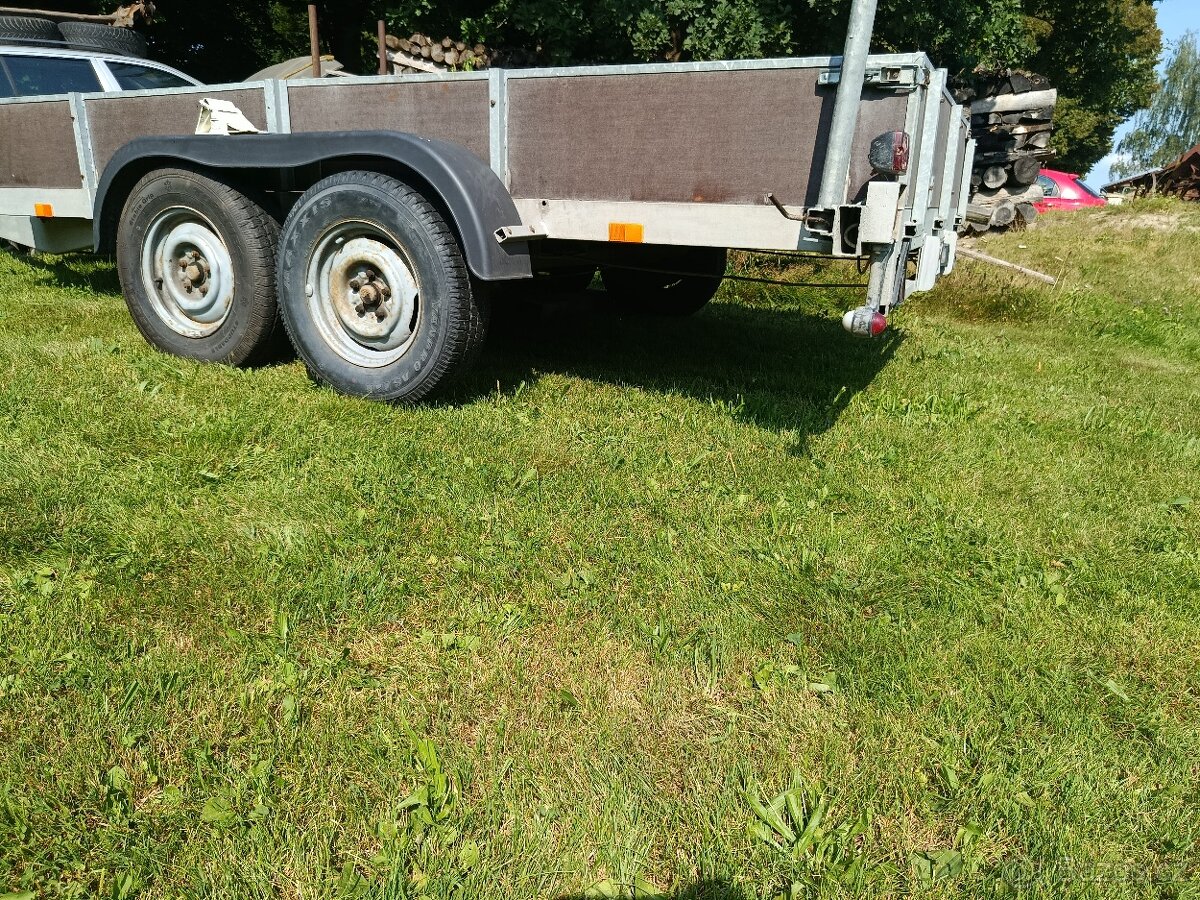 Brzděný dvouosý přívěs - 4