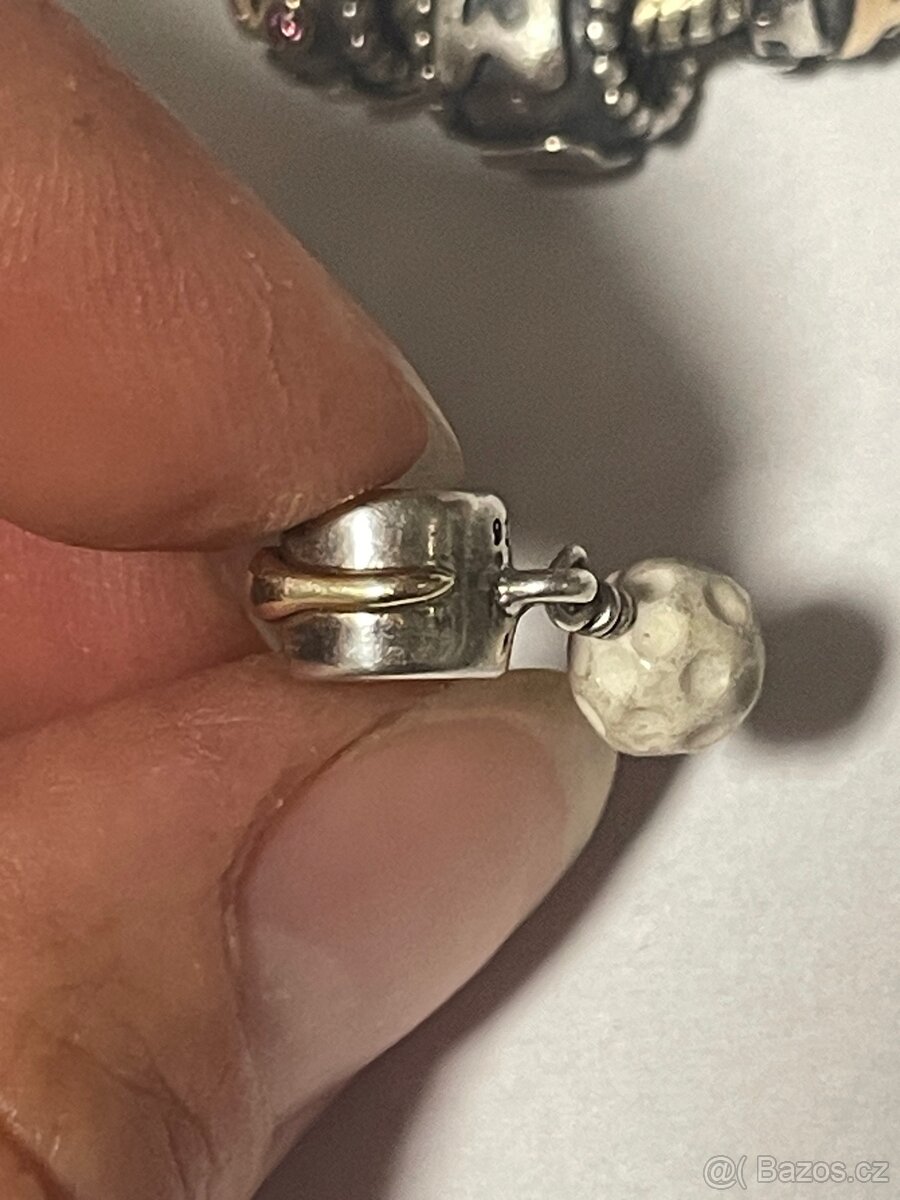 pandora koralky se zlatem - 4