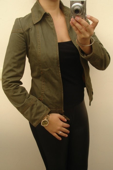 dámská jarní bundička v.38-40 - 4