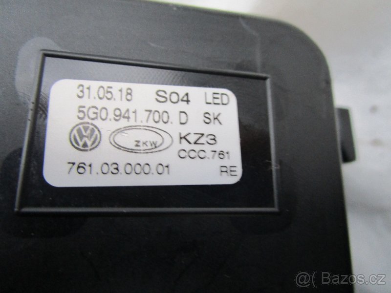 Mlhovky vw golf gti LED lift - 4