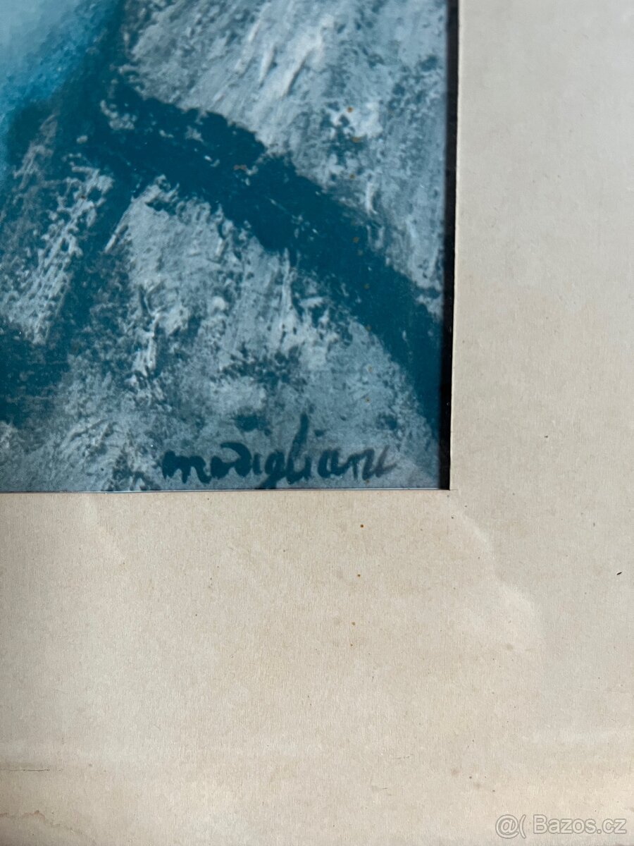 Portrét ženy ve stylu Amedeo Modigliani - 4