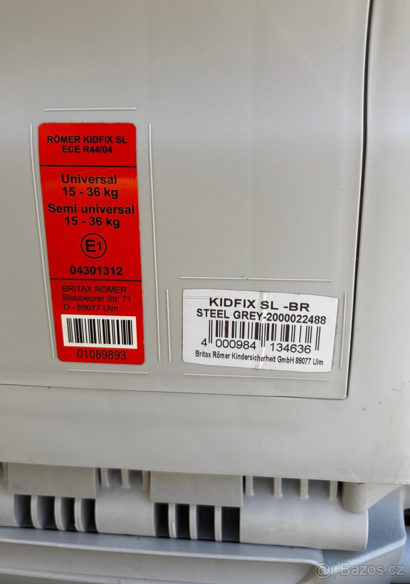Autosedačka RÖMER KIDFIX SL - 4