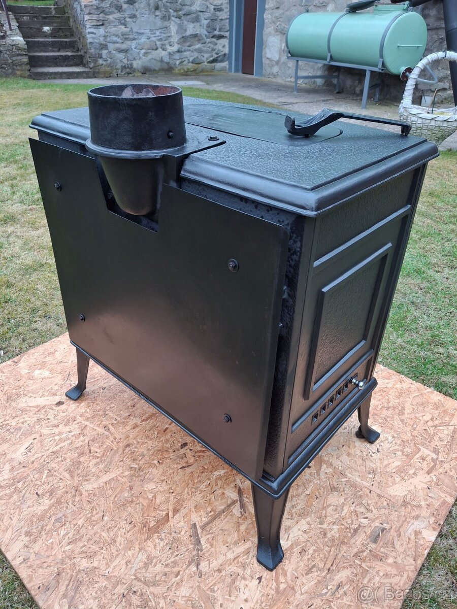 Krbová kamna litinová - 4