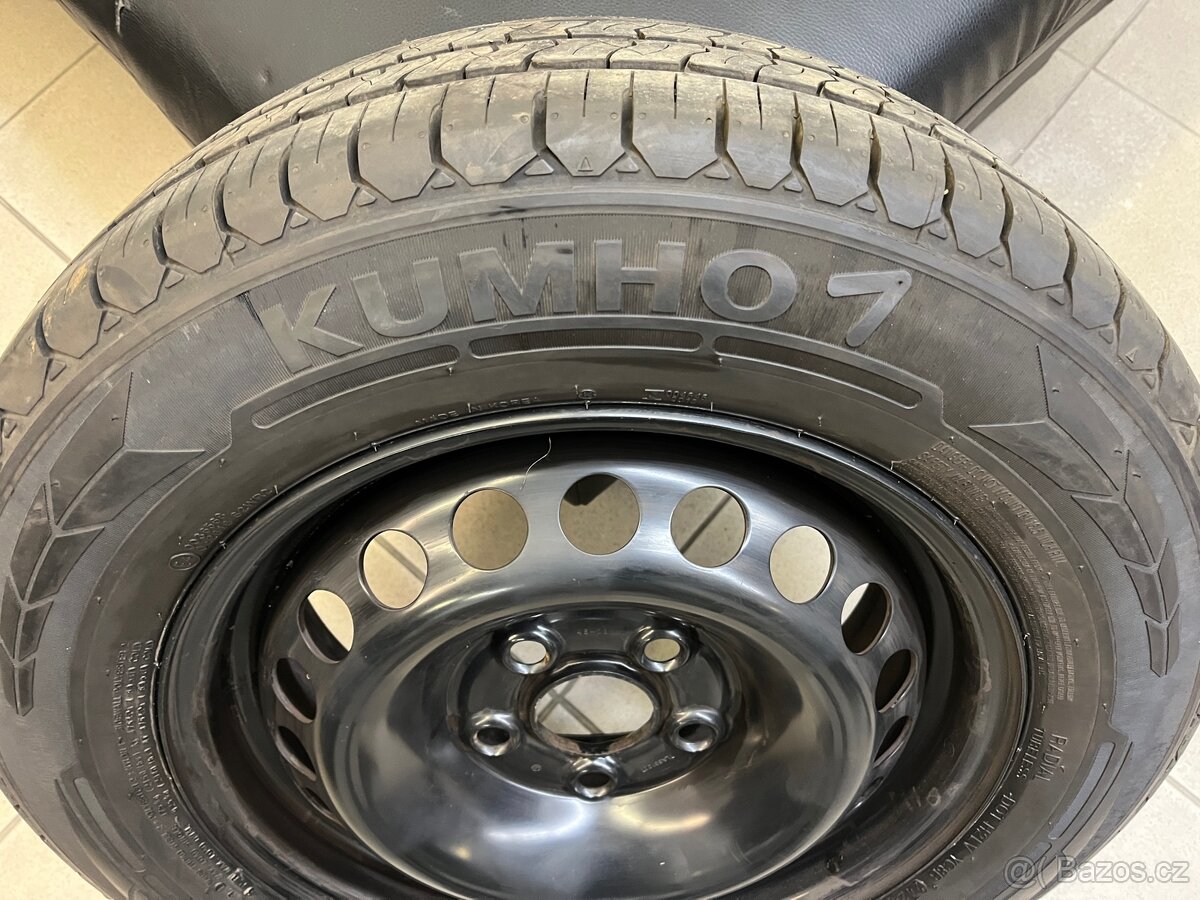 plechový disk rezervní kolo VW 5x120 R16 Transporter - 4