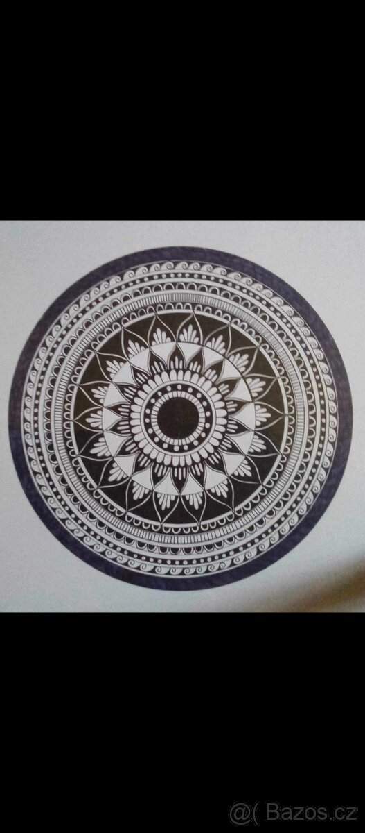Mandala - ručně malovaná (i na přání) - 4