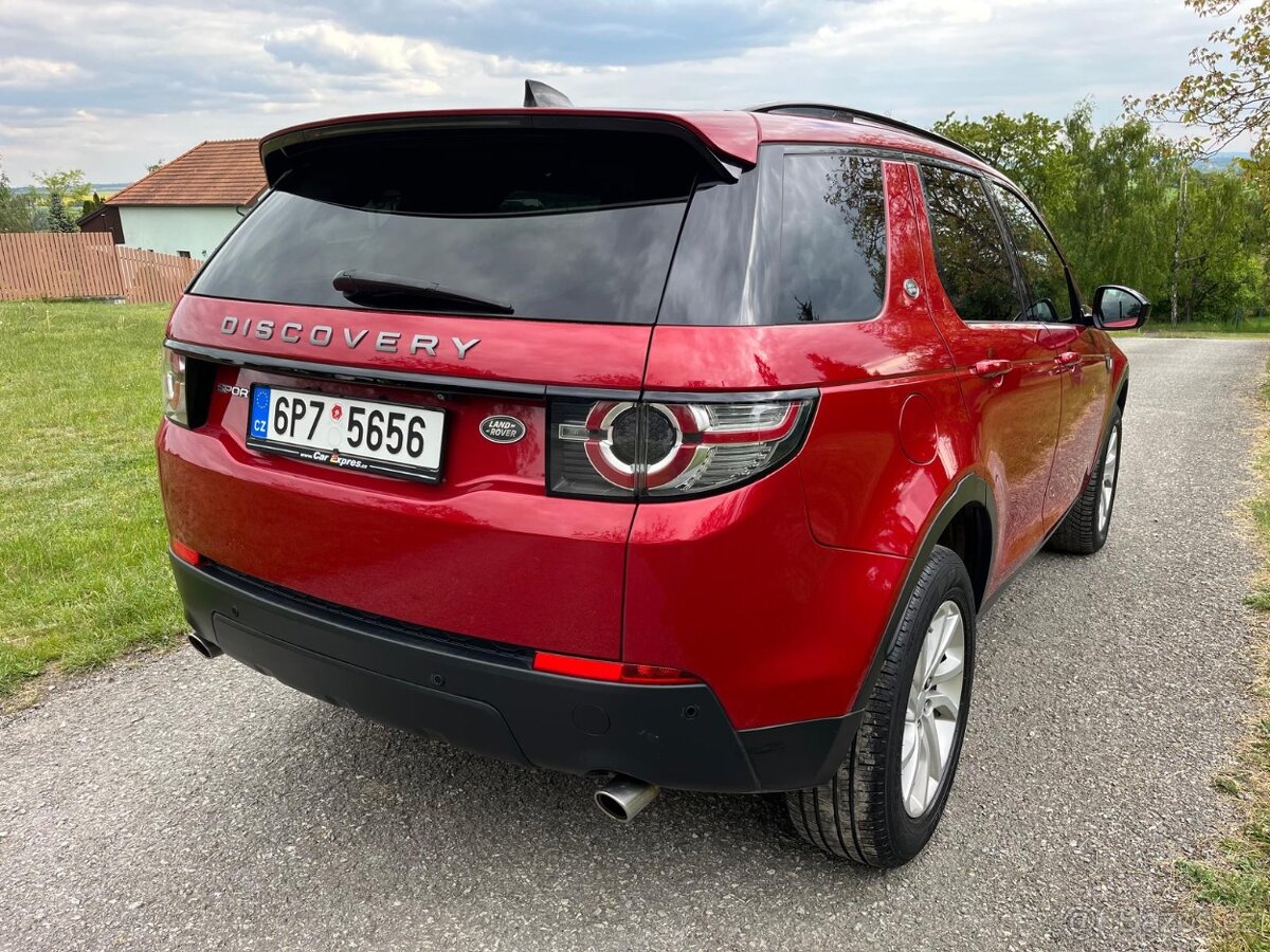 Land Rover Discovery Sport 2,0D 110kw CZ 91000km AUTOMAT