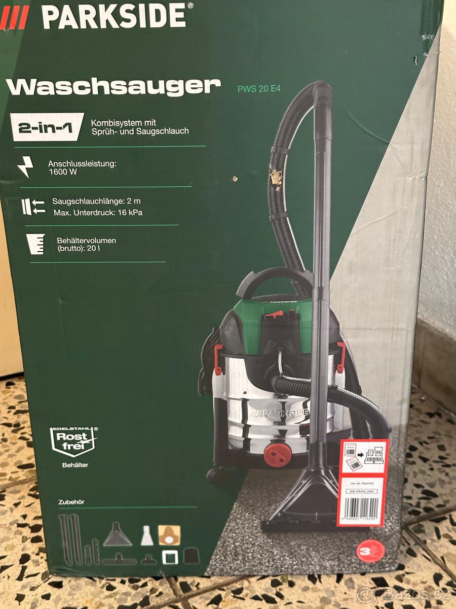 Tepovač PWS 20 E4 Parkside - 4