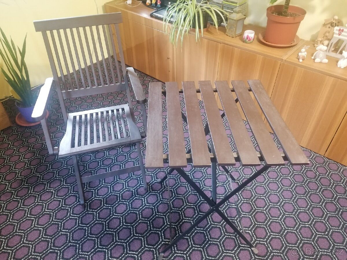 Skládací židle a stůl - 4