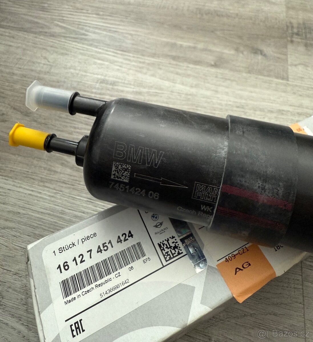 OEM BMW Nový palivový filtr - 4