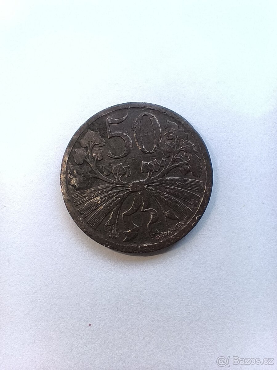 50 Haléř 1926 , VELMI VZÁCNÝ - 4