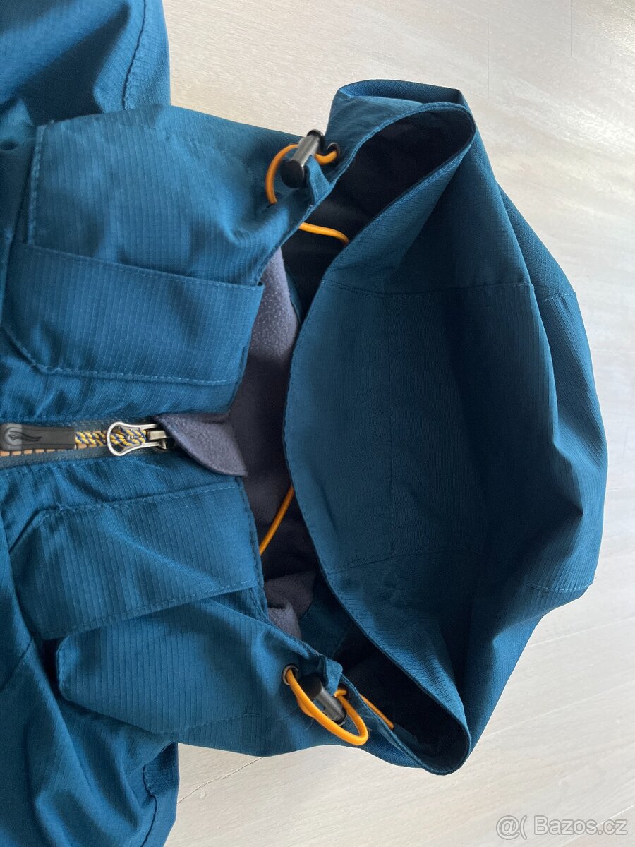 Dámská petrolejová turistická větrovka vel L lidl - 4