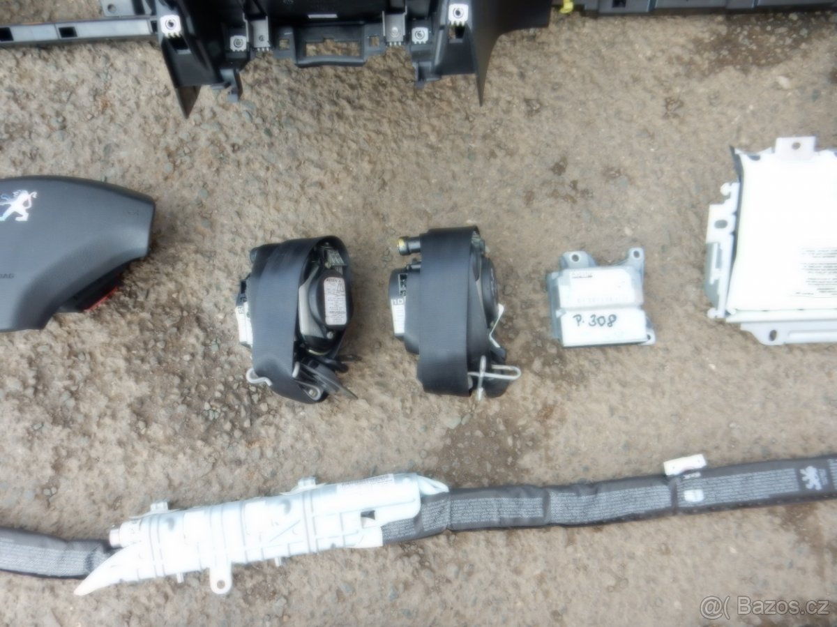 Airbagová sada Peugeot 308 - 4