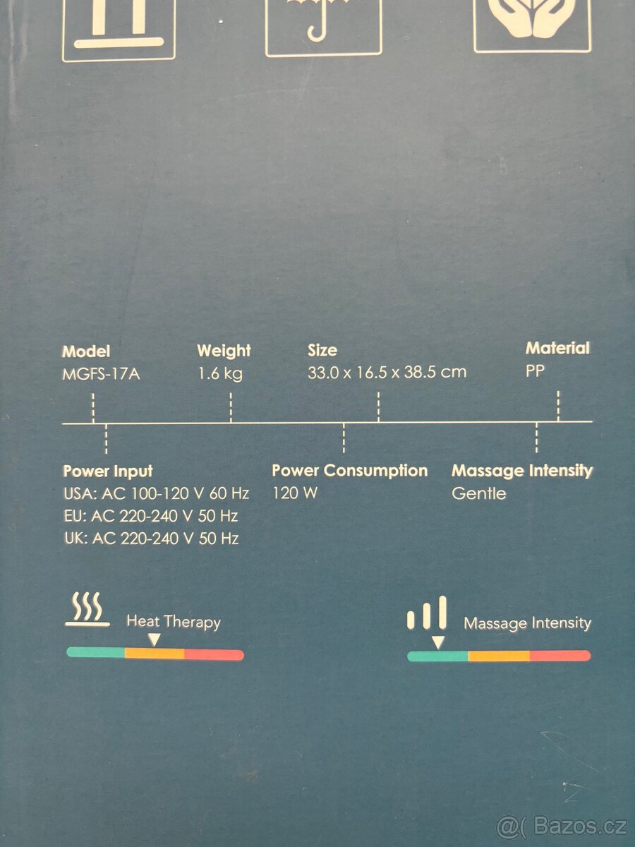 NAIPO MGFHS-17A masážní vanička - 4
