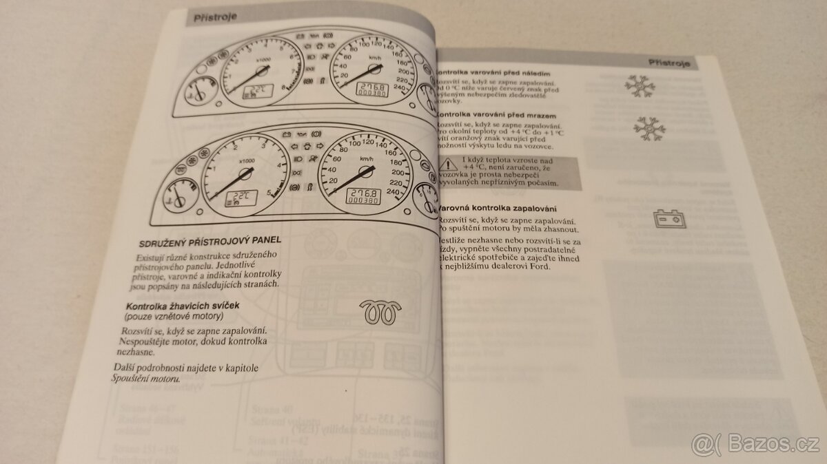 Ford Mondeo 3 - český návod k obsluze – příručka uživatele - 4