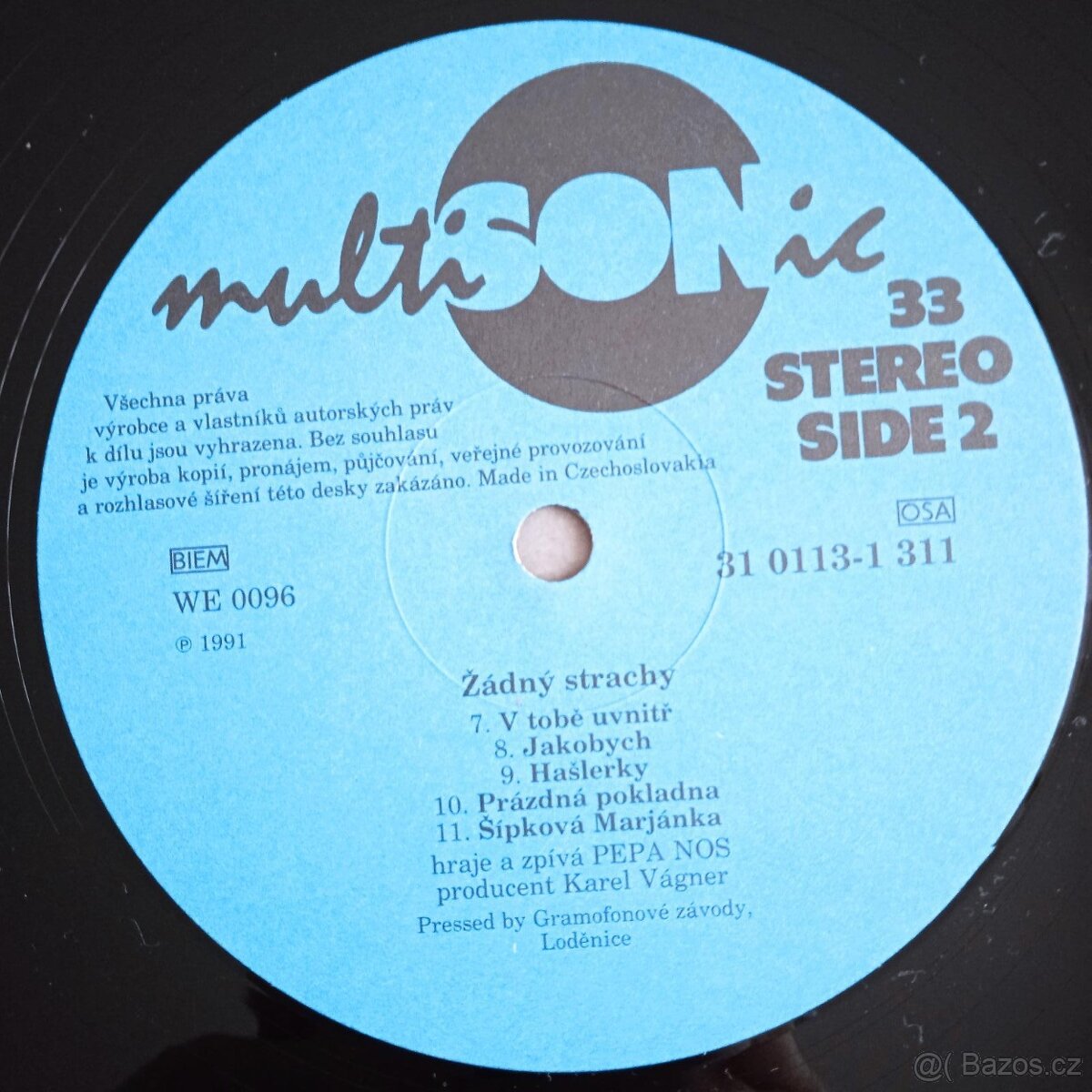 Pepa Nos – Žádný strachy (LP) - 4