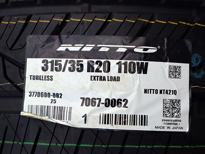 4x 315/35R20 NITTO – LETNÍ – NOVÉ – BMW X5 X5M X6 X6M - 4