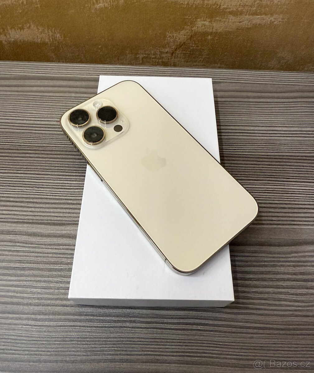 Apple iPhone 14 Pro 256GB zlatá, Top stav, baterie 100% - 4