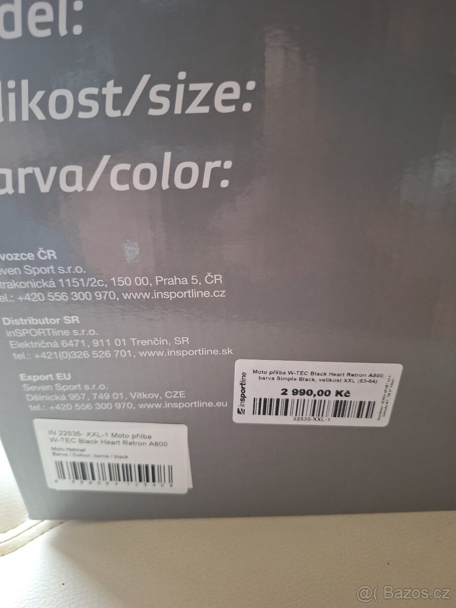 Moto přilba xxl - 4