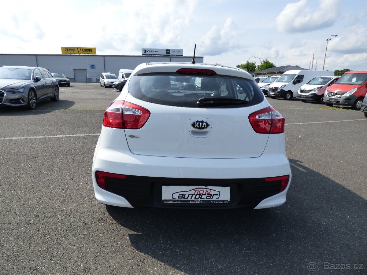 Kia Rio 1,2 CVVT,koupeno ČR, Klima, serviska hatchback - 4