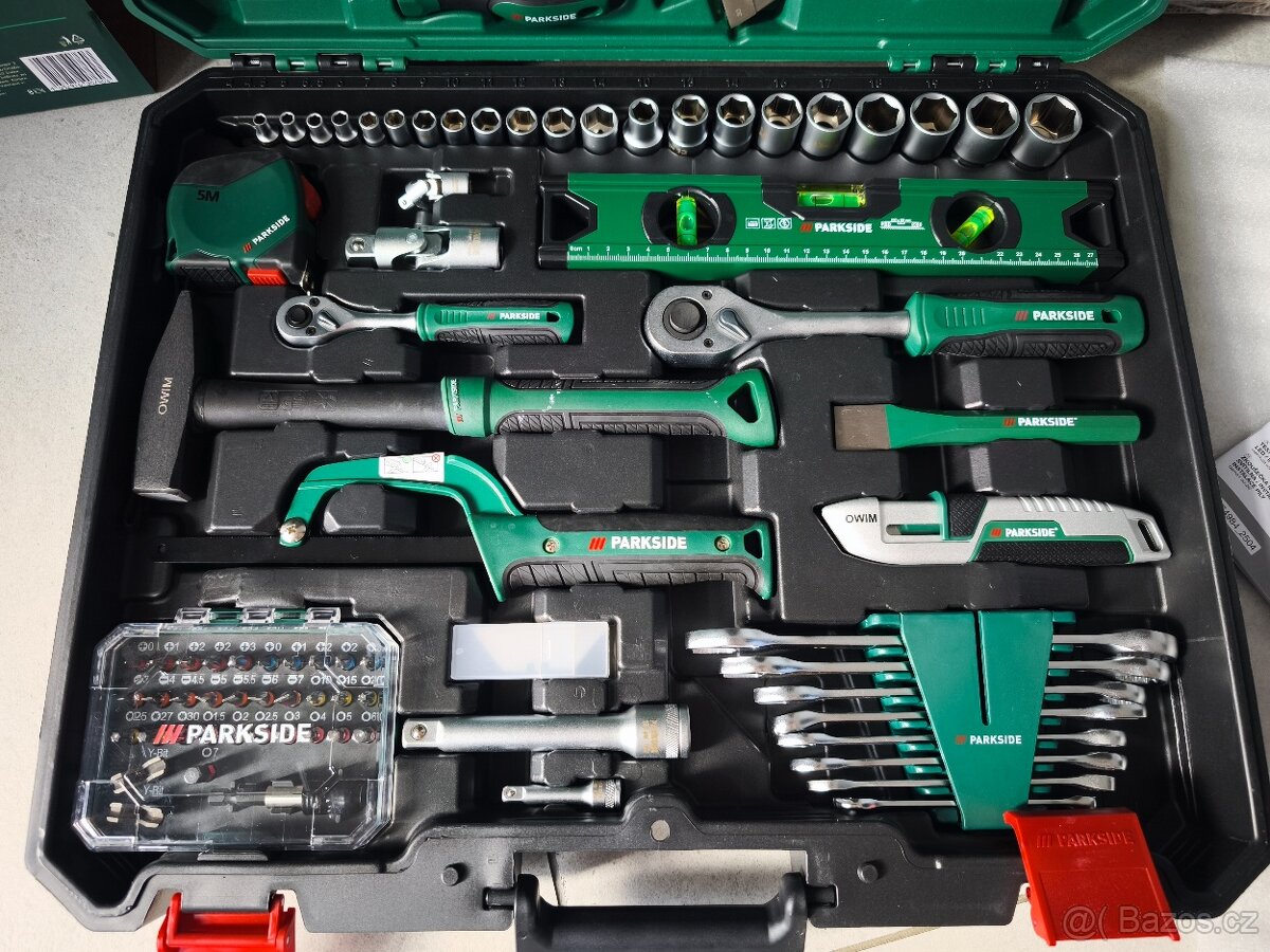 Kufr s náradím parkside - 4