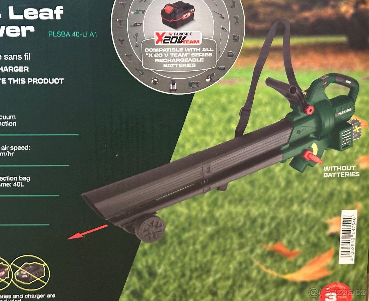 Parkside Aku vysavač / foukač listí - 4