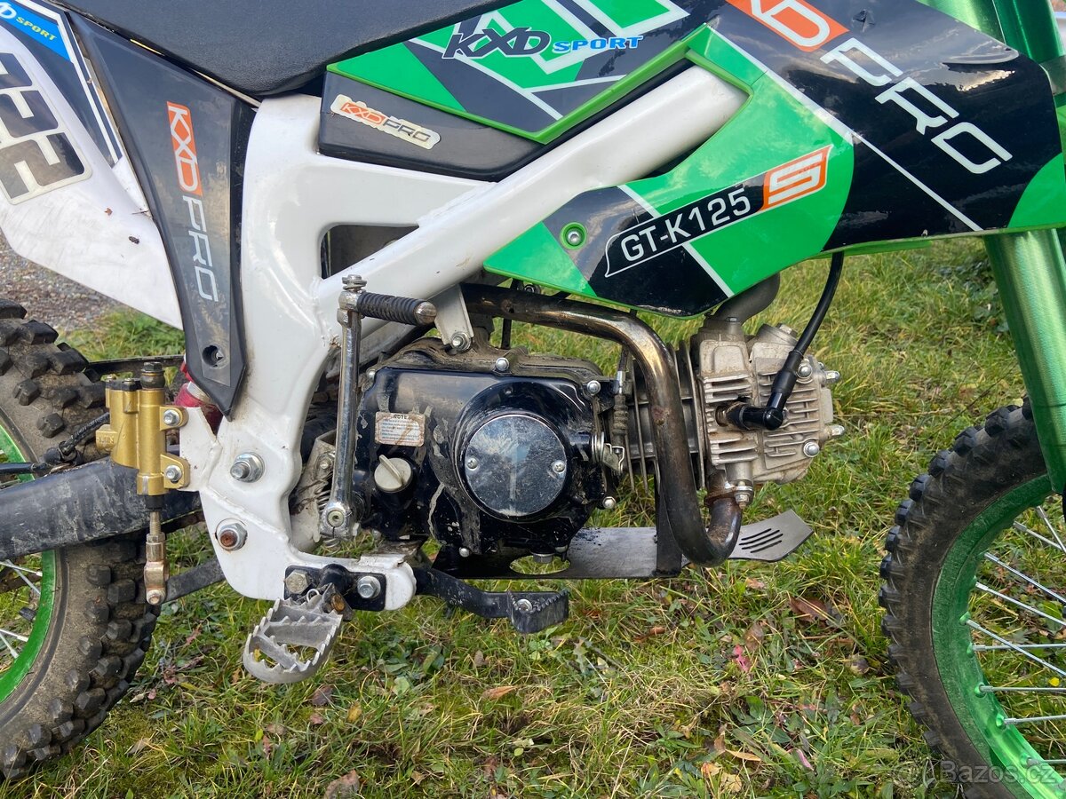 Pitbike skoro nejetý