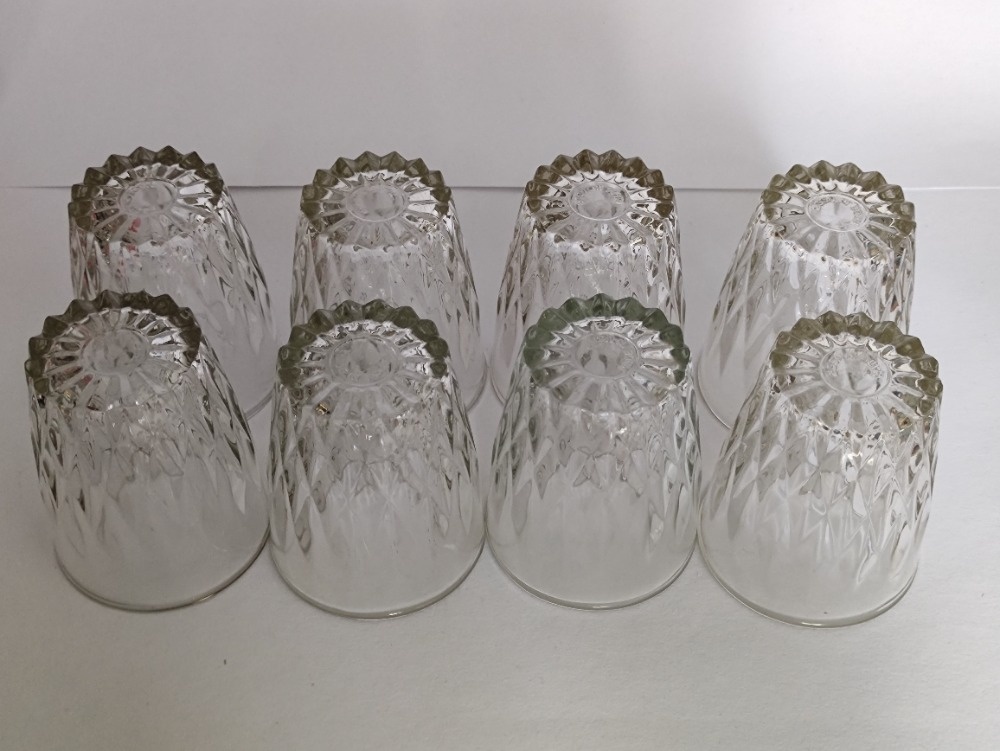 Retro klasické sklenice, cena za kus, poštovné 65.- - 4
