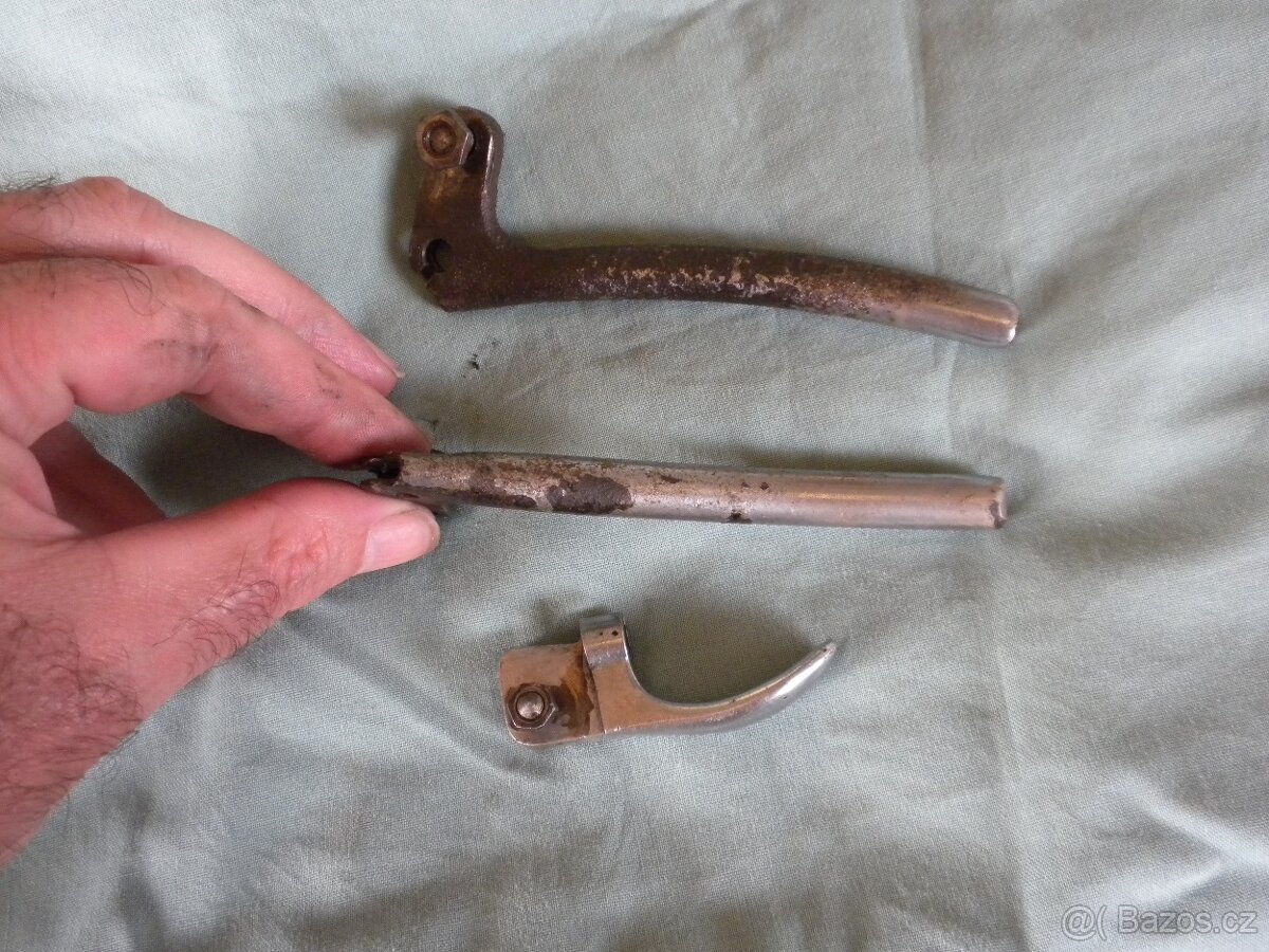 JAWA předválečná všechny modely páčky v patině zachovalé - 4