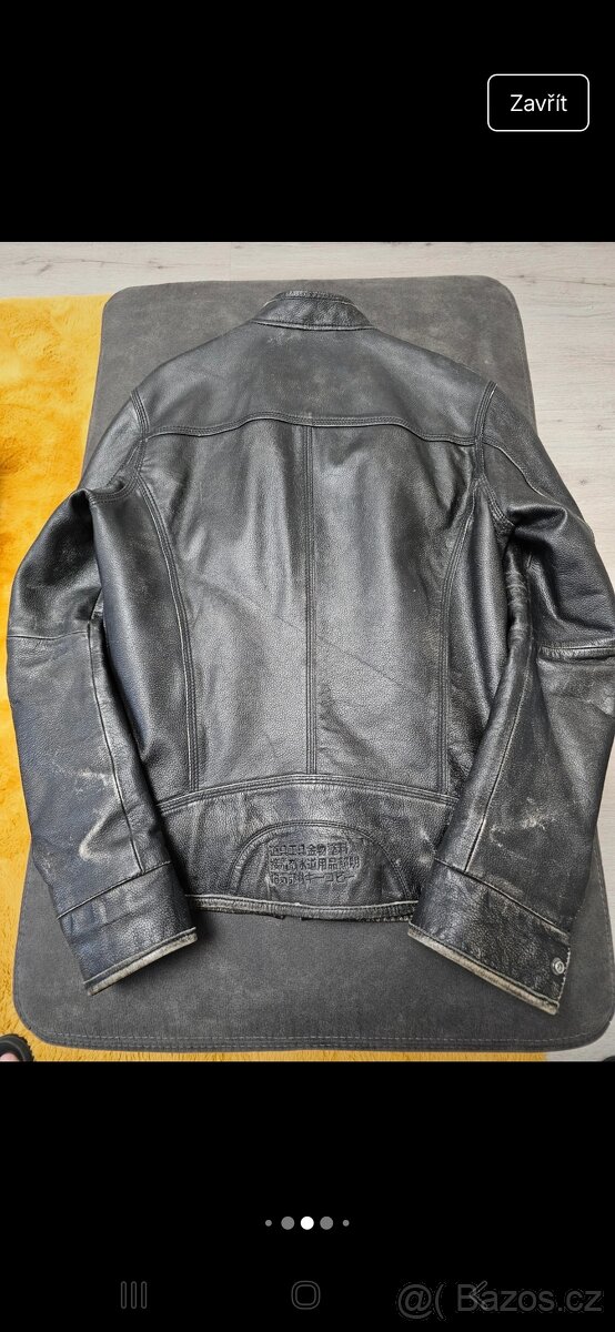 Kožená bunda limitovaná edice Superdry - 4