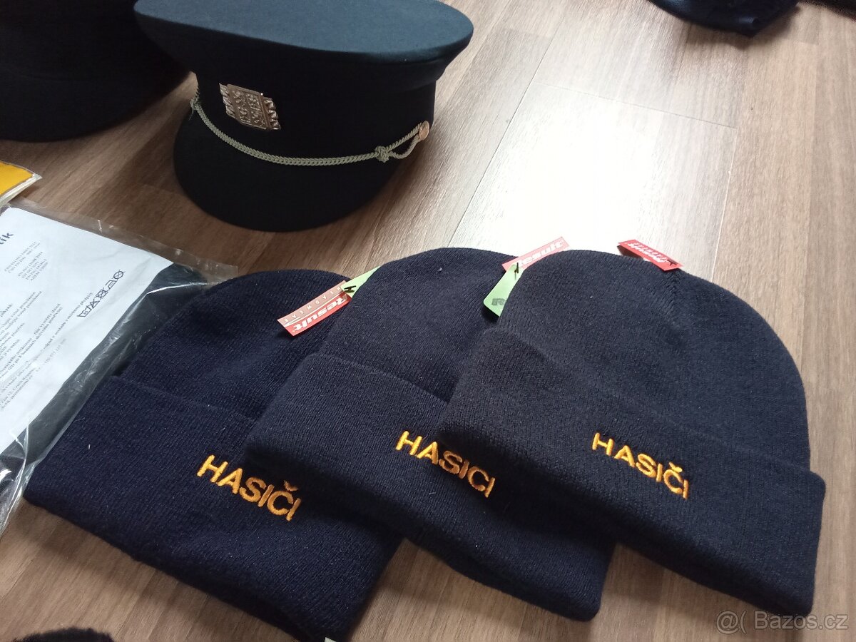 Hasičská čepice - kukla maska - 4