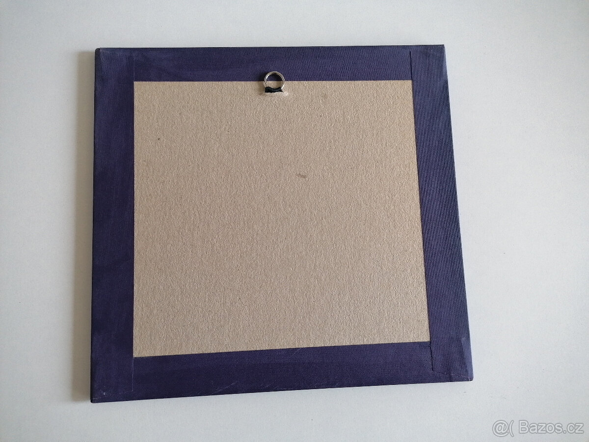 Malý zasklený obrázek motiv Praha - 4